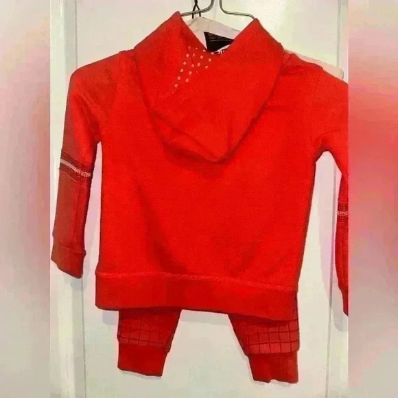 Nike boys toddler matching 2 piece sweat suit black and orange size 2t - Picture 6 of 8